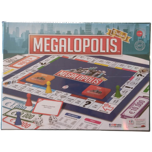 Megalopolis Deluxe - Vista retro confezione