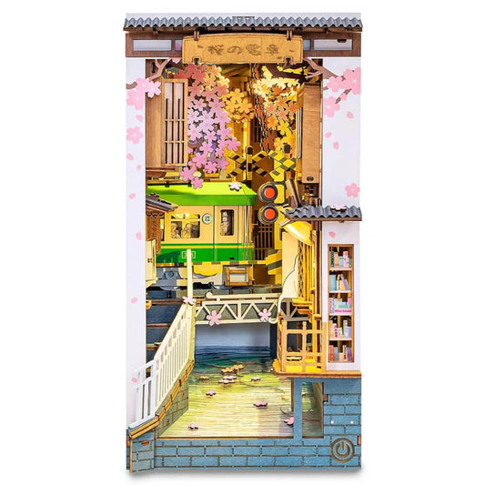 Reggi Libro Sakura Densya - Puzzle 3D Legno